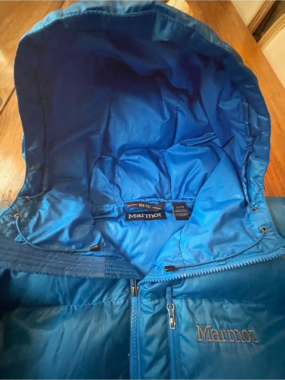 MARMOT 800 PRO DOWN PARKA EXCELLENT CONDITION MENS XL PTP 25 CLEAN AND NICE COND - Picture 10 of 10